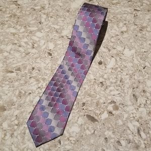 CK Calvin Klein Checkered Men's Tie